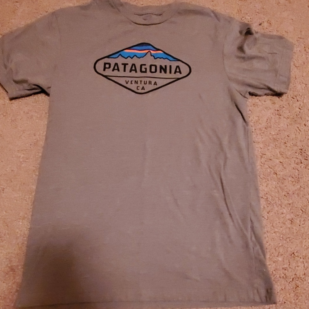 Grey Patagonia t shirt